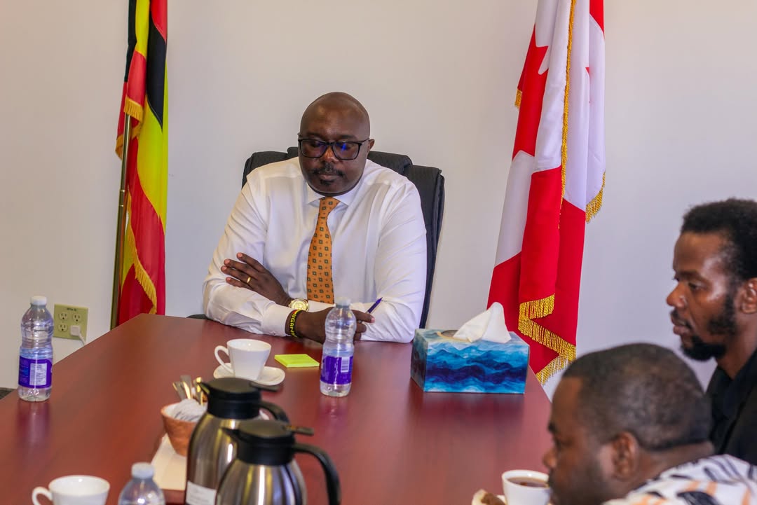 Uganda Cranes Ottawa FC visits Ambassador Allan Kajik — image 6